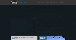 Desktop Screenshot of dascolighting.com.au